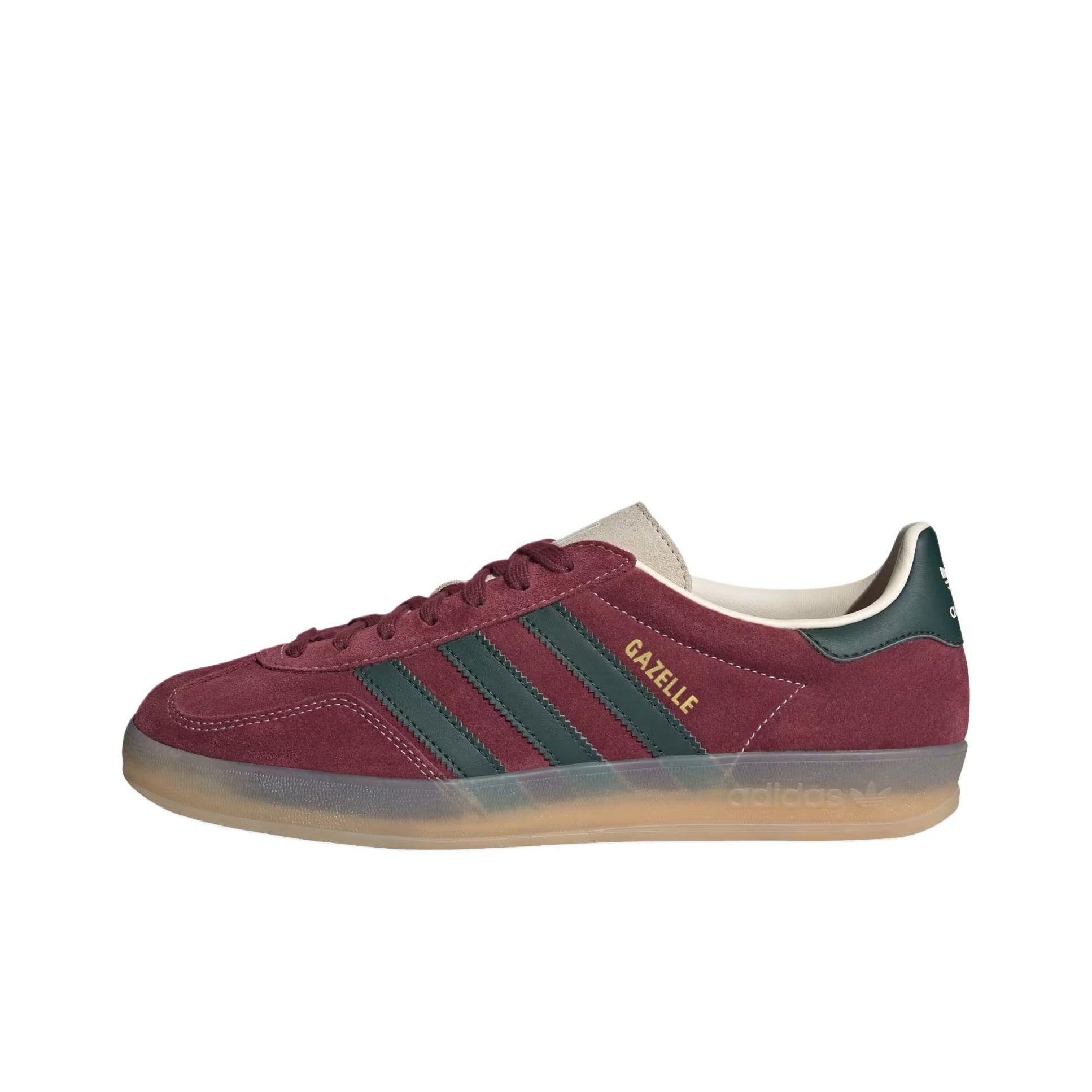 Adidas Shoes Gazelle - อาดิดาส ออริจินัลส์ กาเซลล์ อินดอร์รองเท้าสเก็ตบอร์ดแบบโลว์ท็อป ยูนิเซ็กส์ สีแดง