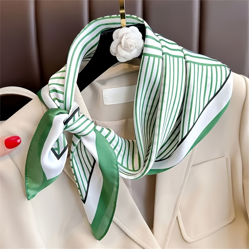 แบรนด์หรูผ้าไหมลาย Designer ผ้ - Scarf Silk Square บทวิจารณ์และราคา