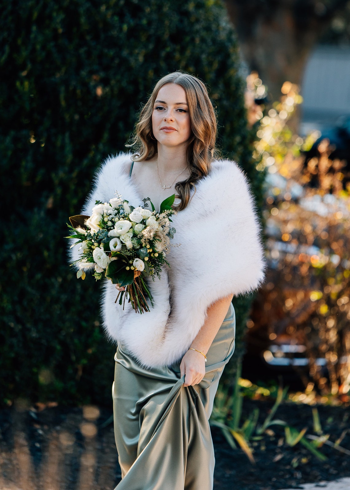 ขายร้อนลูกไม้ห่อผู้หญิง Shrug  - Stole Wedding Shawl บทวิจารณ์และราคา