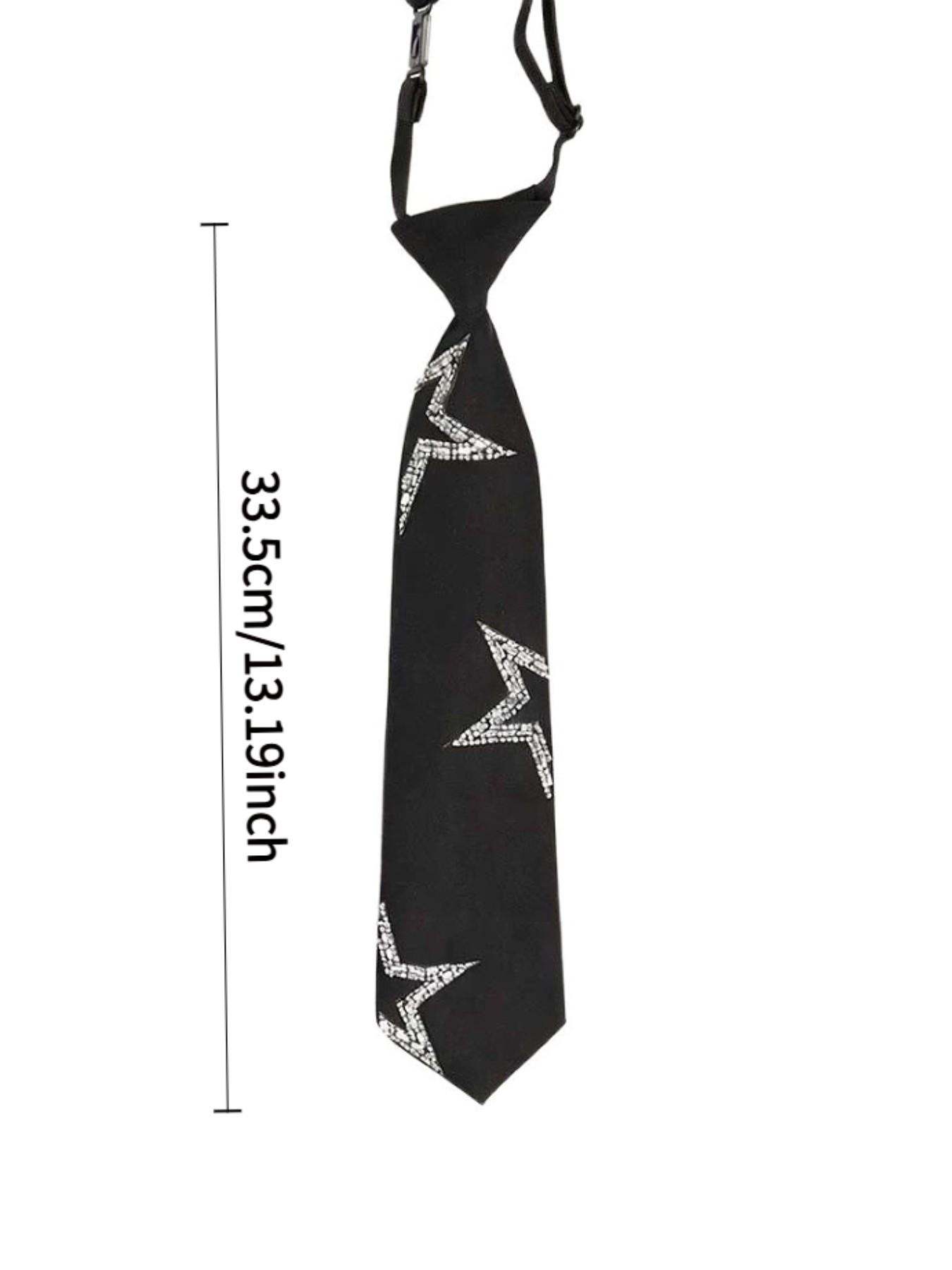 เนคไทโบว์ประดับเลื่อมรูปดาวแบบ - Bow Tie Pre Tied บทวิจารณ์และราคา