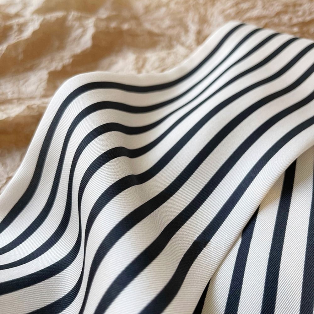ผ้าพันคอแบบผูก ลายทาง ผ้าคลุมไ - Silk Tie Striped บทวิจารณ์และราคา